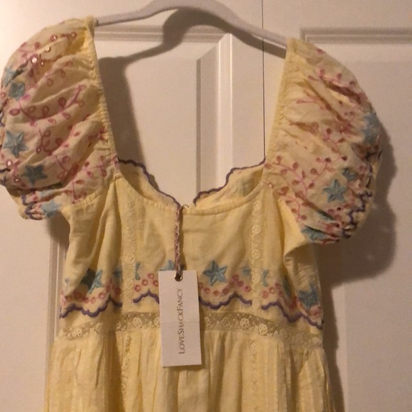 NWT Loveshackfancy Magena dress size 4 - Picture 7 of 7